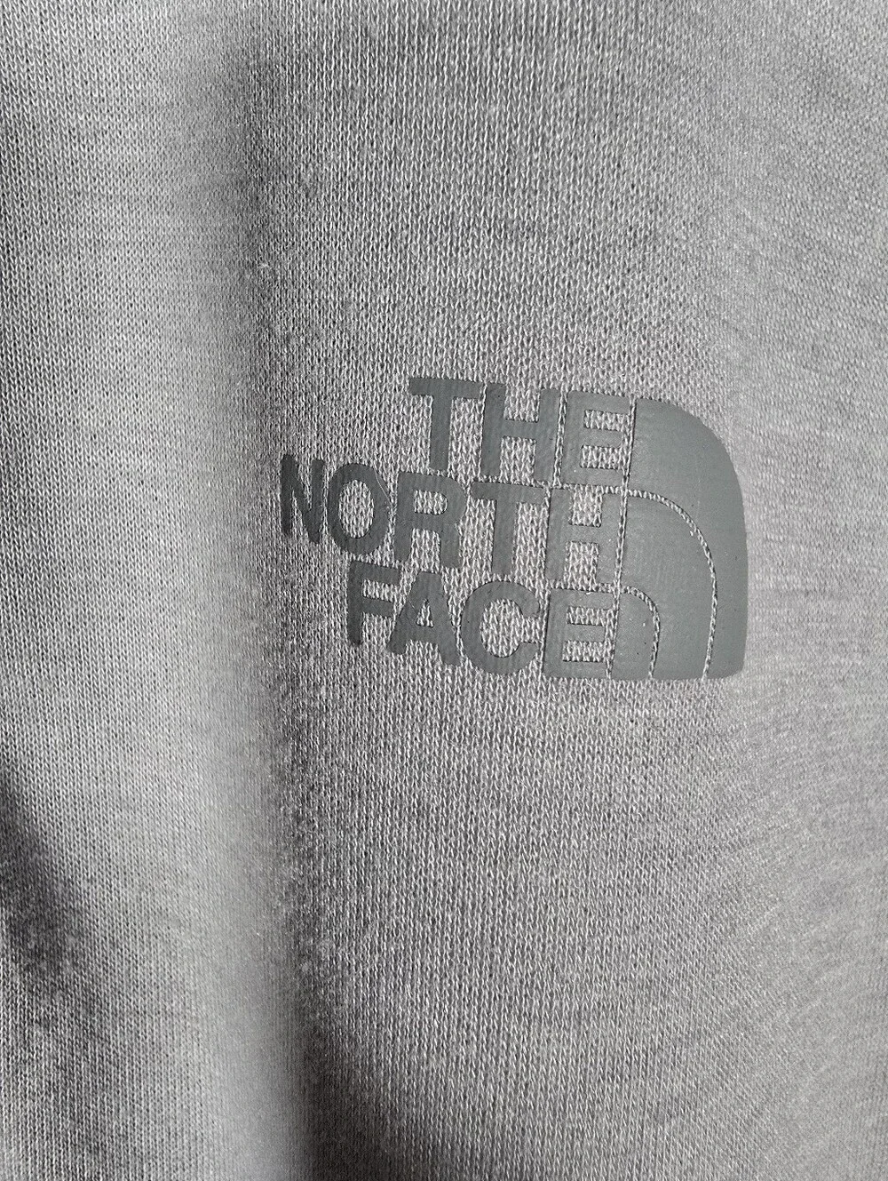 The North Face Men's Heather Gray Short Sleeve Polo With Logo Flash Dry Size XL